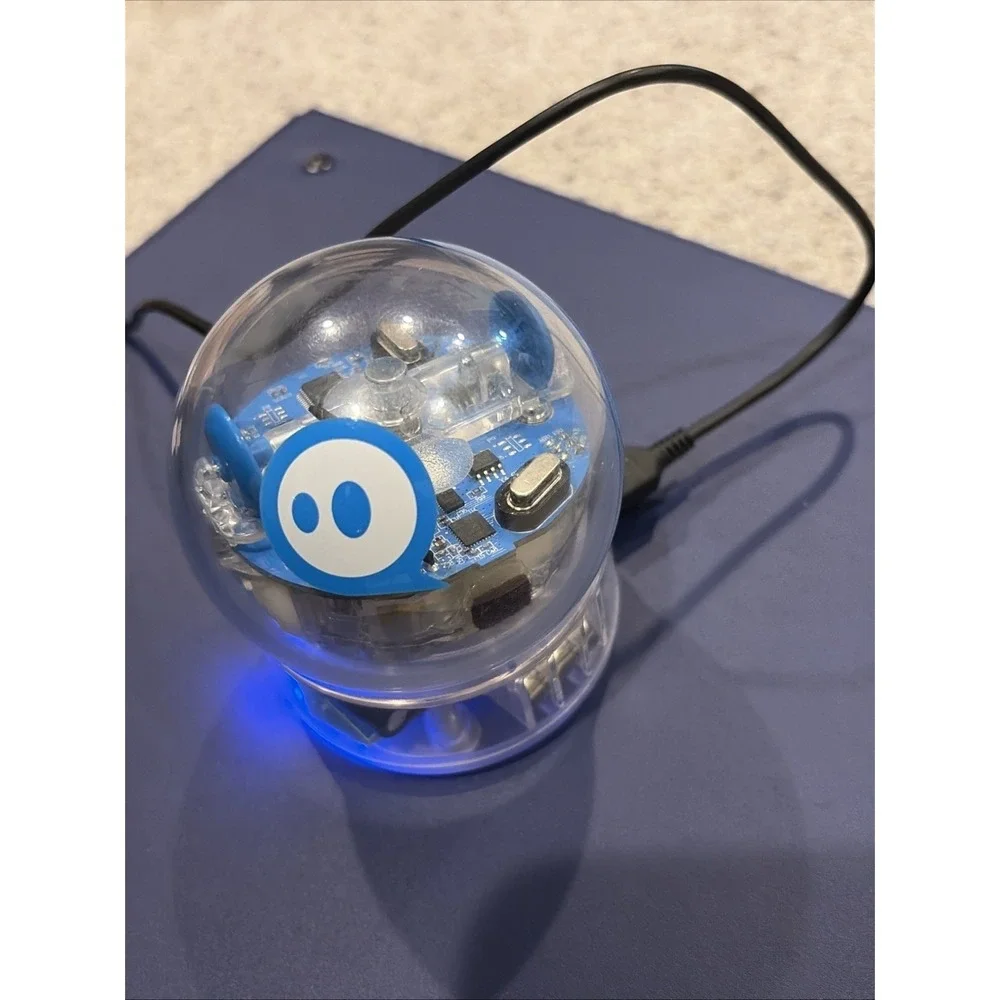 Sphero SPRK+: App-Enabled Robot Ball with Programmable Sensors + LED Lights Cord